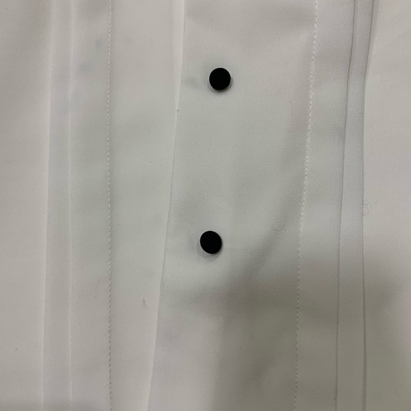 Alex Marie Size 6 White Blouse with Black Buttons - Picture 4 of 6